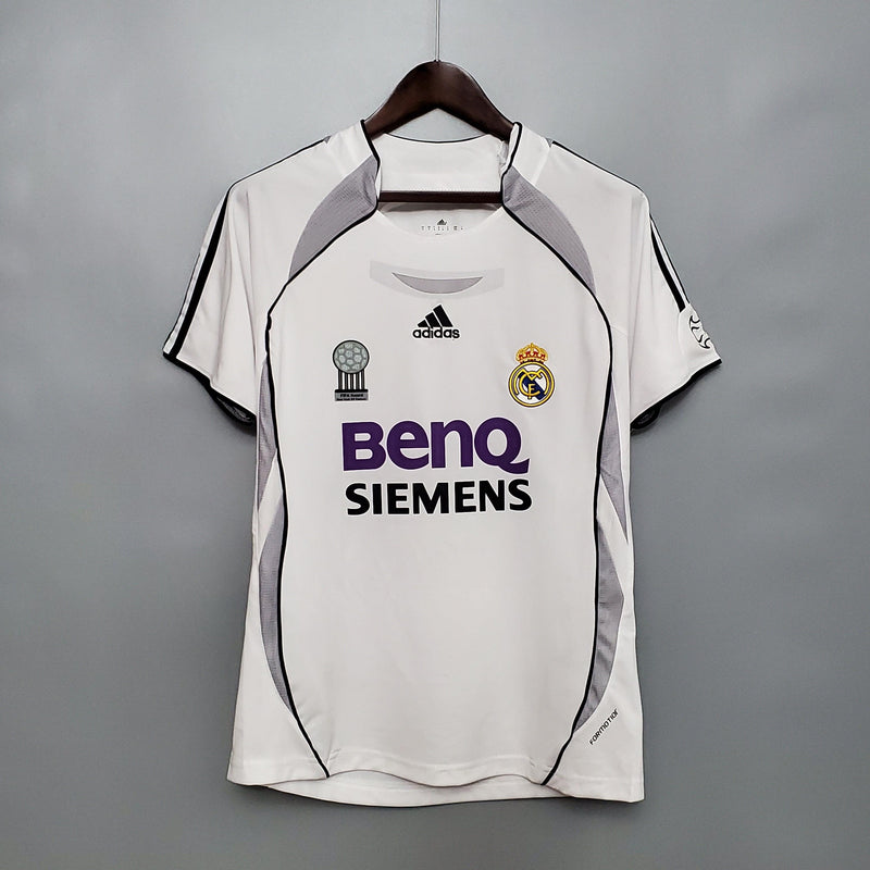 Camisa Retrô Real Madrid 2006/07 Home - ResPeita Sports