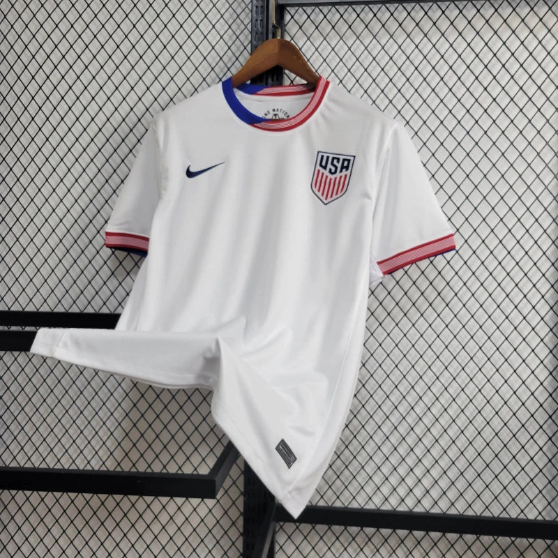 CAMISA DA SELEÇÃO DOS EUA 24/25 BRANCO