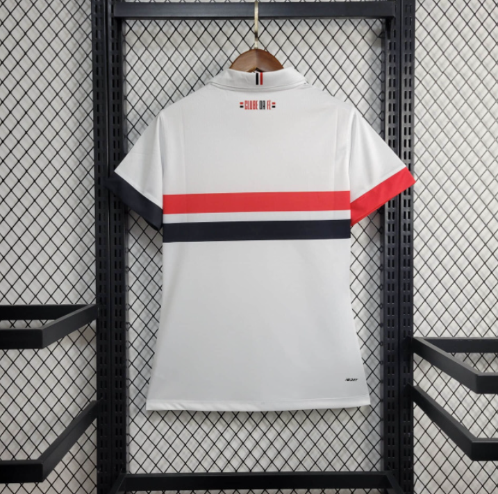 CAMISA FEMININA DO SÃO PAULO 23/24 BRANCO