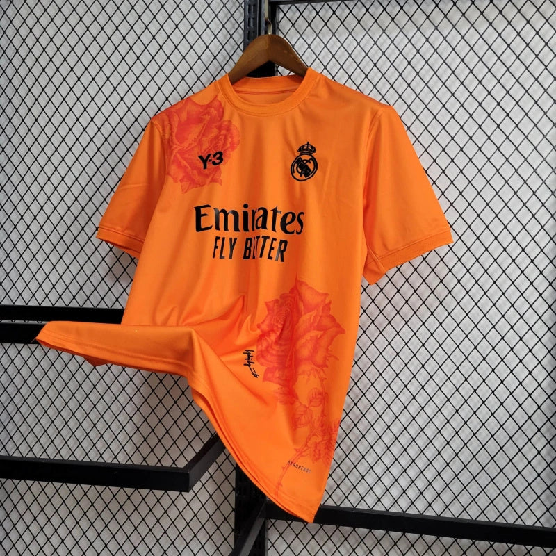 CAMISA DO REAL MADRID 24/25 LARANJADO