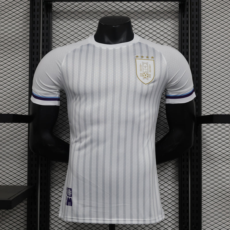 CAMISA VERSÃO PLAYER DO URUGUAY 24/25 BRANCA