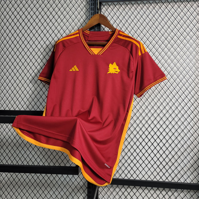 CAMISA DO ROMA 23/24 VERMELHO