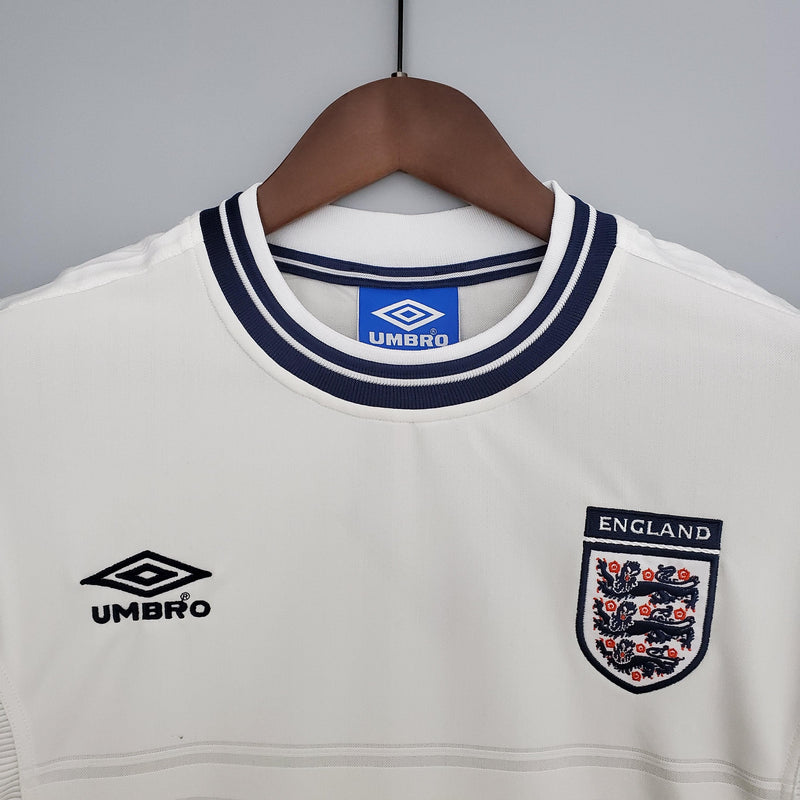 Camisa Retrô Seleção Inglaterra 2000/00 Home - ResPeita Sports