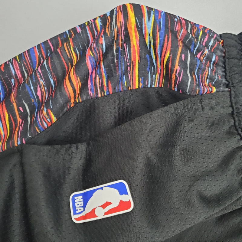 Shorts Brooklyn Nets City version black NBA