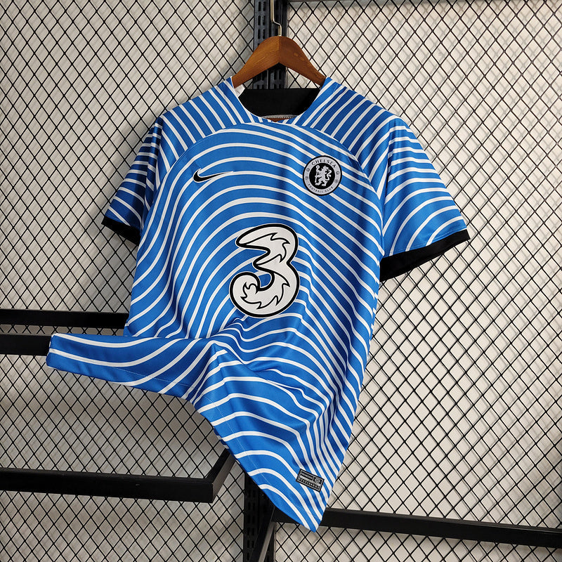 CAMISA DO CHELSEA 23/24 AZUL TREINO