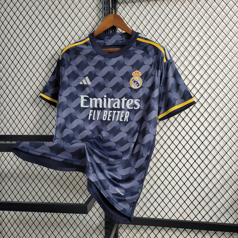 CAMISA DO REAL MADRID 23/24 PRETO EDIÇÃO ESPECIAL