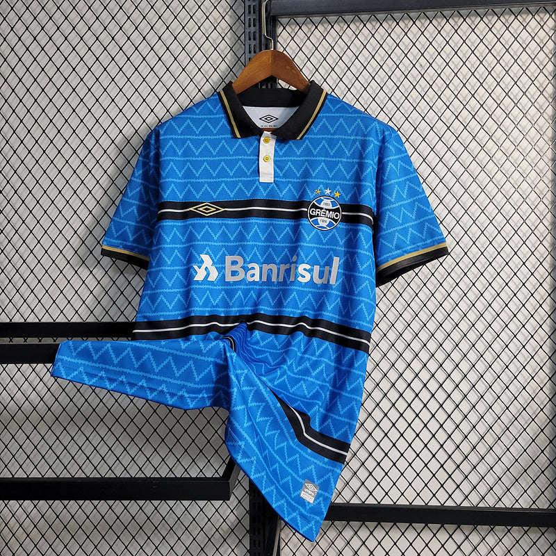 CAMISA DO GREMIO 23/24 AZUL EDIÇÃO ESPECIAL