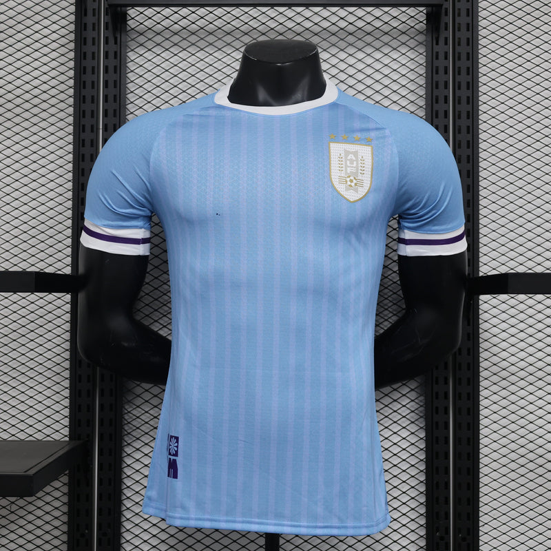 CAMISA VERSÃO PLAYER DO URUGUAY 24/25 AZUL