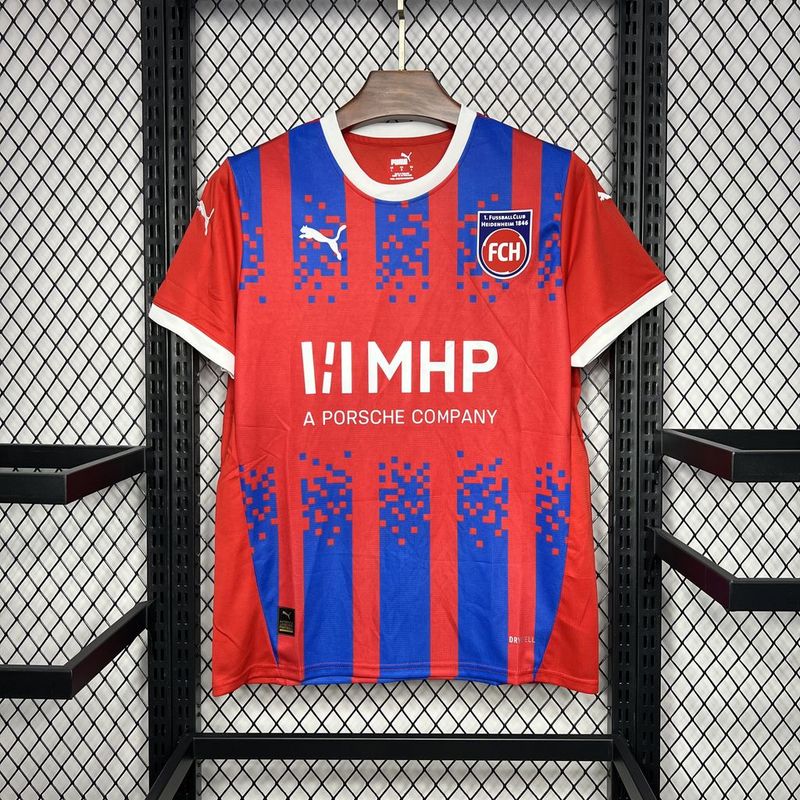 CAMISA DO HEIDENHEIM 24/25 VERMELHO