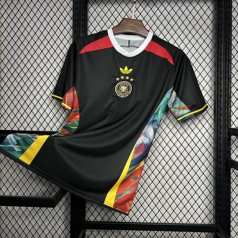 CAMISA DA SELEÇÃO DA ALEMANHA 24/25 PRETO EDIÇÃO ESPECIAL