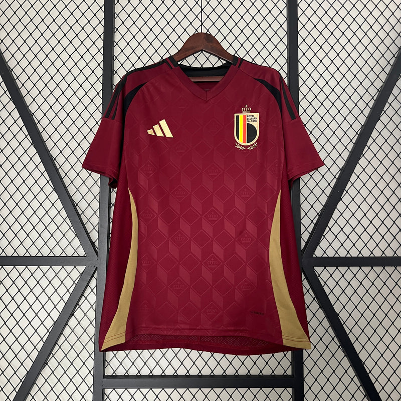 CAMISA DA SELEÇÃO DA BELGICA 24/25 VERMELHO