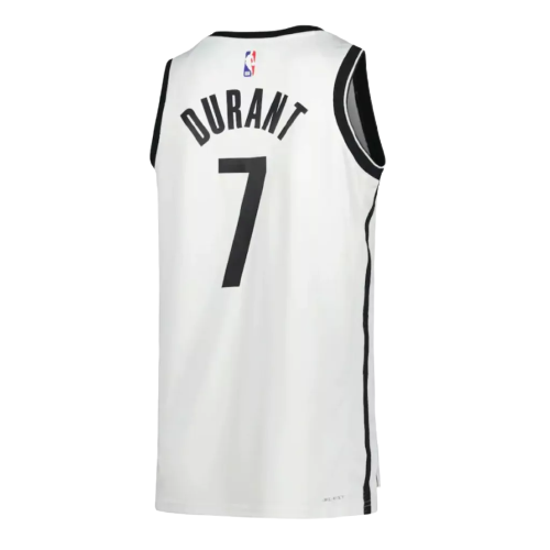 Regata Brooklyn Nets - Kevin Durant - 2022/23 Swingman Jersey - Branca