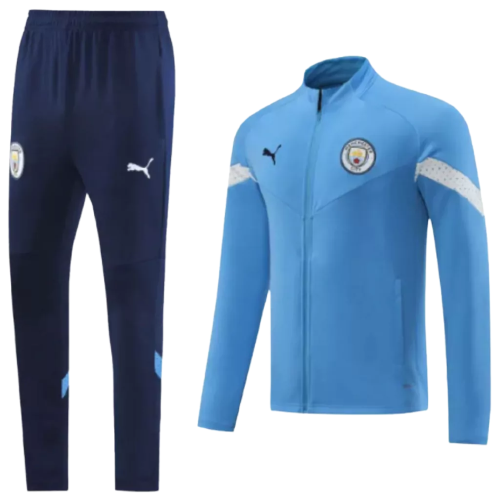 Agasalho de Viagem Manchester City - Masculino - Azul Claro