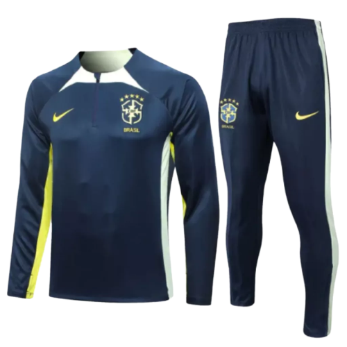 Conjunto de Treino Seleção Brasil - Masculino - Azul Marinho