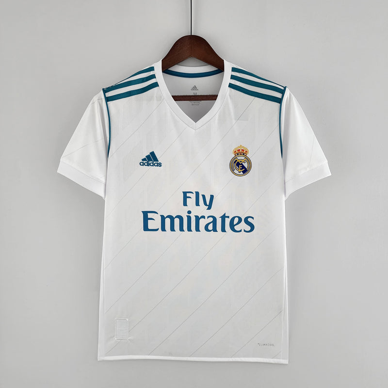 Camisa Retrô Real Madrid 2017/18 Home - ResPeita Sports 